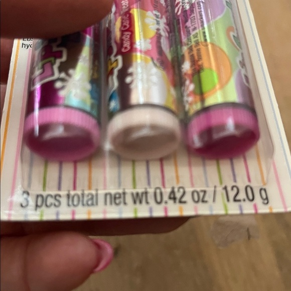 Vintage Discontinued Bonne Bell Inc Lip Smackers Holiday 3-Pack Sealed Lip Gloss - Picture 3 of 5